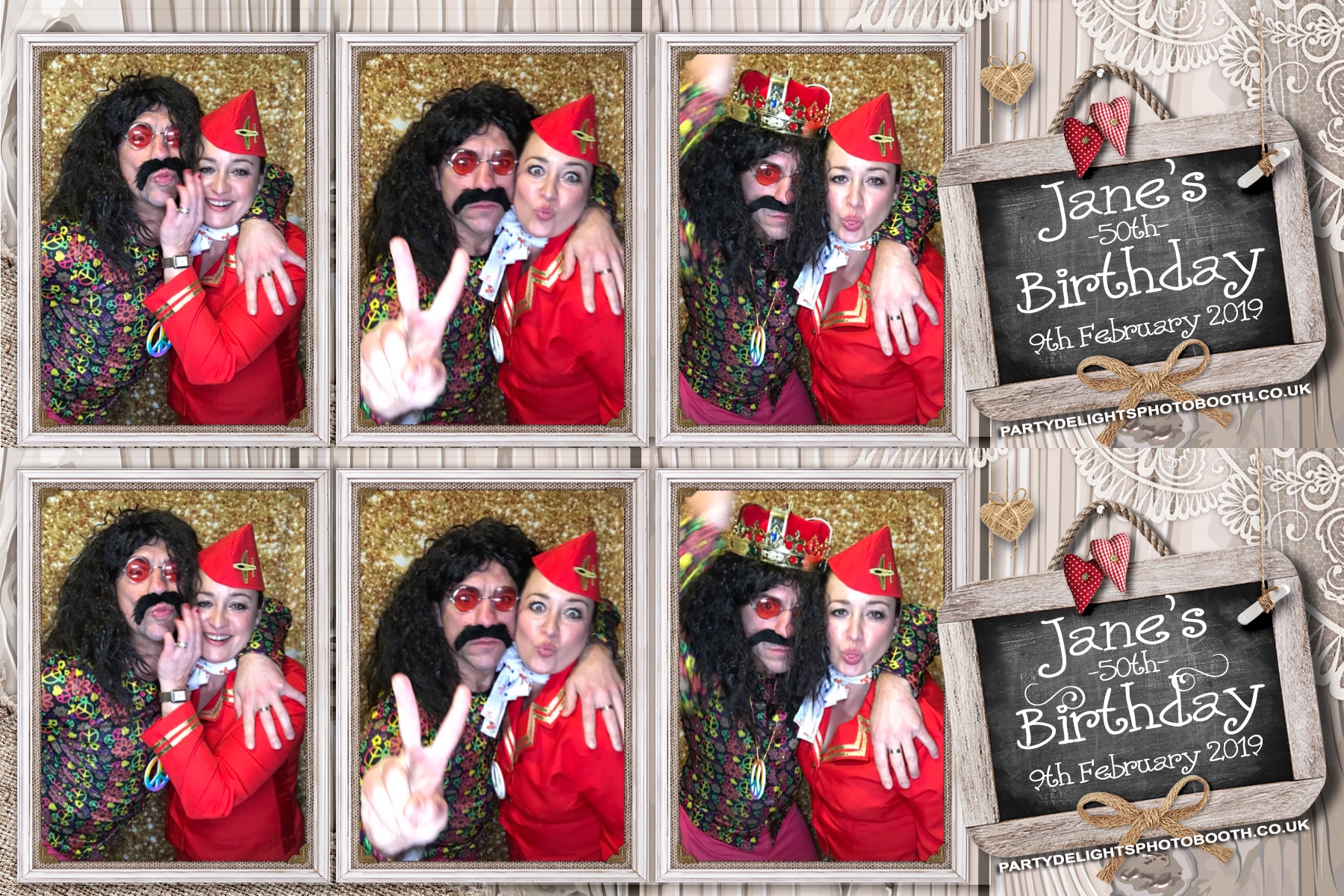 Jane’s 50th - Prints | View more photos from the event at gallery.partydelightsphotobooth.co.uk/u/PartyDelightsPhotoBooth/Jane’s-50th-Prints
